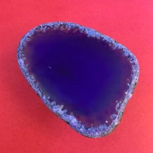 Agate stone phone stand handmade